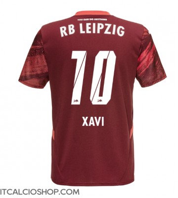 RB Leipzig Xavi Simons #10 Seconda Maglia 2024-25 Manica Corta